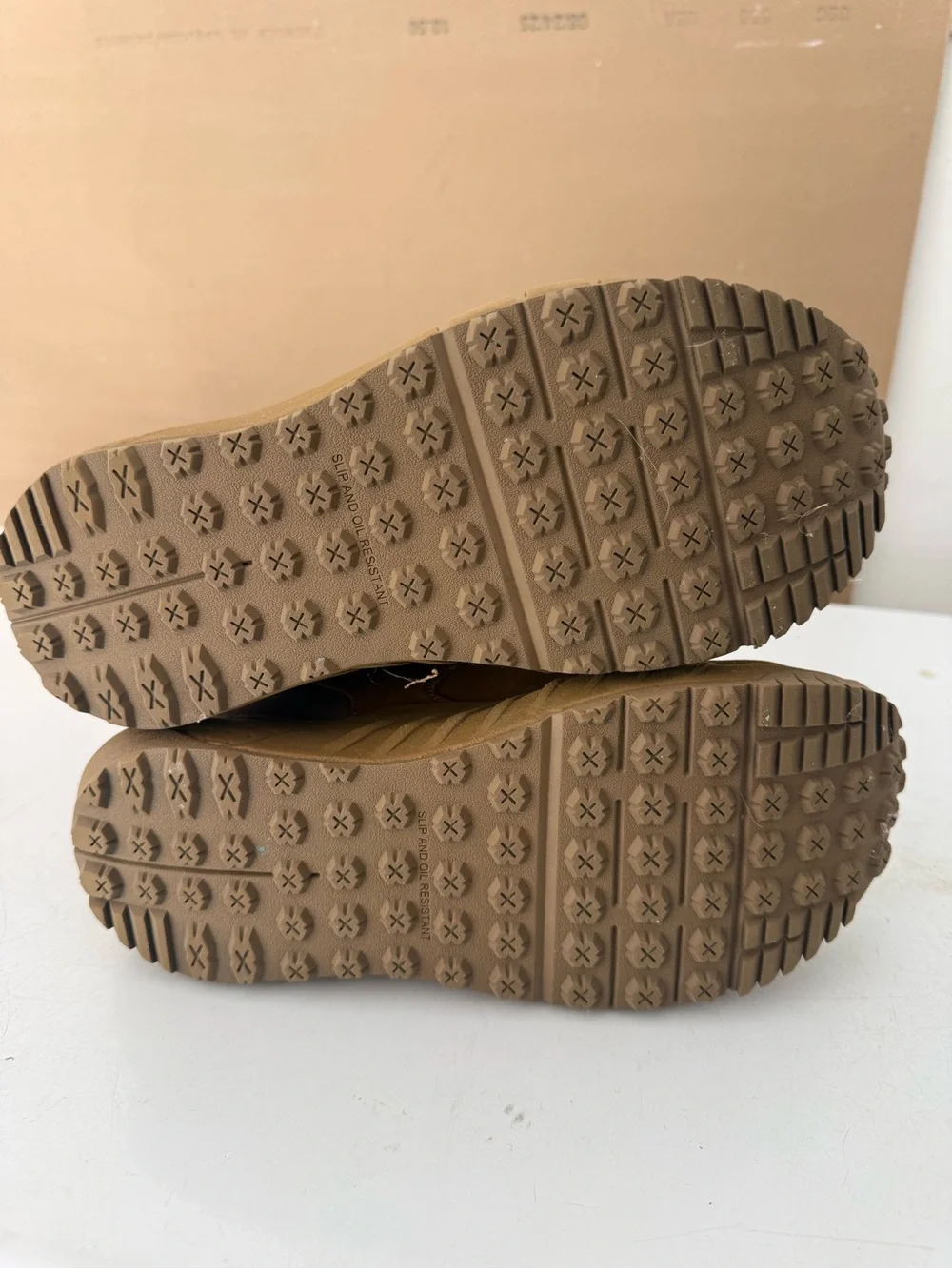 Under Armour Tan Military-Style Lace-Up Boots